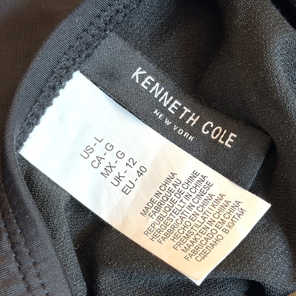 Kenneth Cole Button Up High Waist Bikini Bottom Size Large - Picture 8 of 9